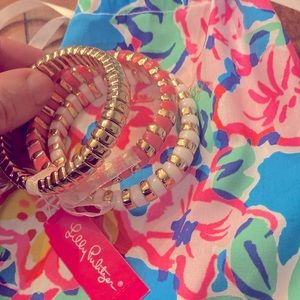 NEW! Trio of Lily Pulitzer stretch bracelets